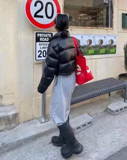 Winter Down Bread Puffer Jacket